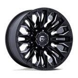 Fuel Wheels D803 Flame 20" 8x170 Gloss Black Milled by Fuel Offroad D80320901750