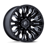 Fuel Wheels D803 Flame 20" 8x180 Gloss Black Milled by Fuel Offroad D80320901857