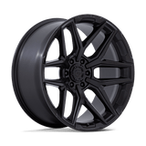 Fuel Wheels Flux 20" 6x139.7 Blackout by Fuel Offroad FC854MX20106818N
