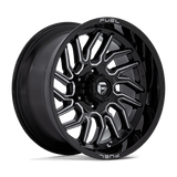 Fuel Wheels D807 Hurricane 20" 6x139.7 Gloss Black Milled by Fuel Offroad D80720008447