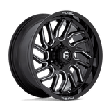 Fuel Wheels D807 Hurricane 20" 6x135 Gloss Black Milled by Fuel Offroad D80720908950