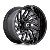 Fuel Wheels D807 Hurricane 20" 8x170 Gloss Black Milled by Fuel Offroad D80720001747