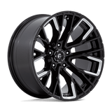 Fuel Wheels D849 Rebar 20" 5x127 Gloss Black Milled by Fuel Offroad D84920007547