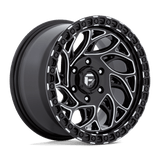 Fuel Wheels D840 Runner OR 15" 6x139.7 Gloss Black Milled by Fuel Offroad D84015008337