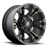 Fuel Wheels D569 Vapor 17" 6x139.7 Matte Black Double Dark Tint by Fuel Offroad D56917908457