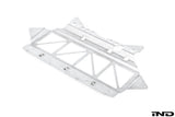 Fall-Line Motorsports G8X M2 / M3 / M4 Oil Cooler Guard | FLM-G8X-3FSKID-BLK