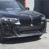 Suvneer G01 LCI M Sport Carbon Fiber Front Lip by Suvneer Motorsports G01SUVLIP-LCI