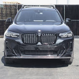 Suvneer G01 LCI M Sport Carbon Fiber Front Lip by Suvneer Motorsports G01SUVLIP-LCI