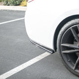 Suvneer Motorsports G22 Carbon Fiber Rear Bumper Splitters by Suvneer Motorsports G22MTRRSPL