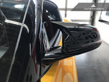 AutoTecknic M-Inspired Carbon Fiber Mirror Covers - F40 1-Series | F44 2-Series Gran Coupe by AutoTecknic ATK-TO-0153-CF-2