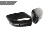 AutoTecknic Replacement Version II Dry Carbon Mirror Covers - G30 5-Series | G32 6-Series GT | G11 7-Series by AutoTecknic ATK-BM-0137-G-3