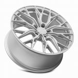 MRR GF5 21" 5x120 Silver Machined Face | GF0521905xx20S-52020