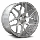 MRR GF9 19" 5x112 Silver Machine Face by MRR Wheels