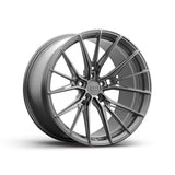 Variant Wheels RIAN 21" Custom Drill Satin Gunmetal by Variant Wheels VA-EVO-2112L-RIAN-GMS