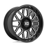 XD Wheels XD849 Grenade II 20" 6x135 Gloss Black Milled by XD Wheels XD84929063300
