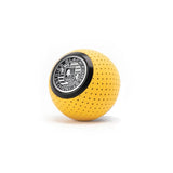 BFI Normal Weight / Metric / Black Anodized / Giallo Taurus Air Leather BFI GS2 Universal Shift Knob Air Leather GS2SYT-UB-N-M