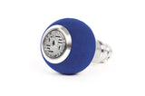 BFI Heavy Weight Shift Knob GS2 Blue Alcantara / Machined Finish (Threaded) by BFI GS2LU-182