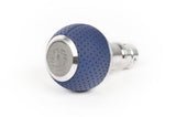 BFI Heavy Weight Shift Knob - GS2 - Maritime Blue Leather - Machined Finish - 924-944/951 by BFI GS2-P44-MT