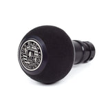 BFI Heavy Weight Shift Knob GS2 Black Alcantara / Black Anodized (Threaded) by BFI GS2SU-182