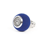 BFI Heavy Weight Shift Knob - GS2 - Blue Alcantara - Machined Finish - 924-944/951
