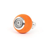 BFI Heavy Weight Shift Knob - GS2 - Orange Alcantara - Machined Finish - 924-944/951