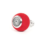 BFI Heavy Weight Shift Knob - GS2 - Red Alcantara - Machined Finish - 924-944/951