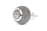BFI Heavy Weight Shift Knob GS2 Gray Alcantara / Machined Finish (Threaded) by BFI GS2UF-182