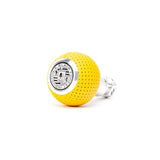 BFI Heavy Weight Shift Knob - GS2 - Giallo Taurus Air Leather - Machined Finish  - 924-944/951 by BFI GS2-P44-YT