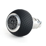 BFI Heavy Weight Shift Knob - GS2 - Black Air Leather - Machined Finish - 924-944/951 by BFI GS2-P44