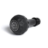 BFI Heavy Weight Shift Knob - GSB - Black Nappa Leather - Black Anodized - BMW