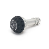 BFI Heavy Weight Shift Knob - GSB - Charcoal Alcantara - Clear Anodized - BMW by BFI GSB-BMM-CU