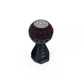 BFI Heavy Weight Shift Knob - GSB / MK8 DSG - Aubergine Alcantara - Black Anodized - VW / Audi by BFI GSBDG-5H-SU9036
