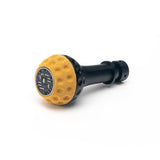 BFI GS2 Heavy Weight Shift Knob - Caramel Alcantara - Black Anodized (MINI Fitment) by BFI GS2SU-1125-MINI