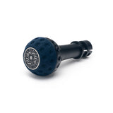 BFI GS2 Heavy Weight Shift Knob - Royal Blue Alcantara - Black Anodized (MINI Fitment) by BFI GS2SU-9041-MINI