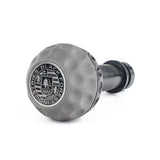 BFI Heavy Weight Shift Knob - GSB - Graphite Gray Nappa Leather- Black Anodized - BMW by BFI GSB-BMM-S4
