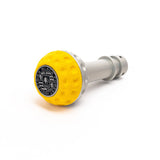 BFI Heavy Weight Shift Knob - GSB / DSG - Giallo Alcantara - Machined Finish - VW / Audi by BFI GSB-DG-U1352