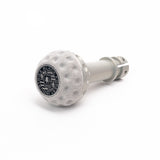 BFI Heavy Weight Shift Knob - GSB / DSG - Silver Gray Alcantara - Machined Finish - VW / Audi by BFI GSB-DG-U4978