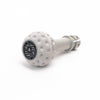 BFI Heavy Weight Shift Knob - GSB / DSG - Silver Gray Alcantara - Machined Finish - VW / Audi