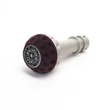 BFI Heavy Weight Shift Knob - GSB / DSG - Aubergine Alcantara - Machined Finish - VW / Audi by BFI GSB-DG-U9036