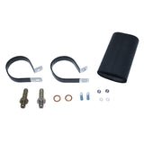 Walbro 255LPH Inline Fuel Pump w/ Install Kit - Universal Fit