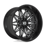 XD Wheels XD859 Gunner 22" 5x127/5x139.7 Gloss Black Milled by XD Wheels XD85922035318N