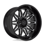 XD Wheels XD859 Gunner 22" 5x127/5x139.7 Gloss Black Machined With Gray Tint by XD Wheels XD85922235444N