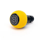 BFI Heavy Weight Shift Knob - GS2 - Giallo Alcantara - Black Anodized - VW / Audi by BFI GS2SU-01-1352