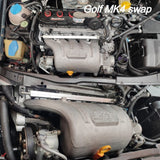 VW Jetta / Golf MK5 2.5L 5 cylinder 20V 07K T3 top mount turbo manifold + Intake manifold by SPA Performance CMBTINW11TMW23