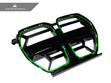 AutoTecknic Competizione Sport Gloss Black Front Grille - G80 M3 | G82/ G83 M4 by AutoTecknic ATK-BM-0412-GB-23