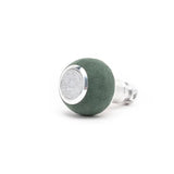 BFI BFI GS2 Heavy Weight Shift Knob - BMW Auto - Style 1 - Emerald Green Alcantara / Machined Finish GS2U-13-19073