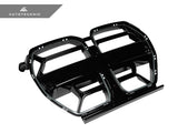 AutoTecknic Competizione Sport Gloss Black Front Grille - G80 M3 | G82/ G83 M4 by AutoTecknic ATK-BM-0412-GB-26