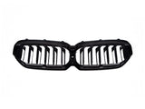 AutoTecknic Gloss Black Front Grille - F90 M5 LCI | G30 5-Series LCI by AutoTecknic ATK-BM-0271-DS-GB-3