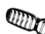AutoTecknic Gloss Black Front Grille - F90 M5 LCI | G30 5-Series LCI by AutoTecknic ATK-BM-0271-DS-GB-4