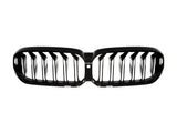 AutoTecknic Gloss Black Front Grille - F90 M5 LCI | G30 5-Series LCI by AutoTecknic ATK-BM-0271-DS-GB